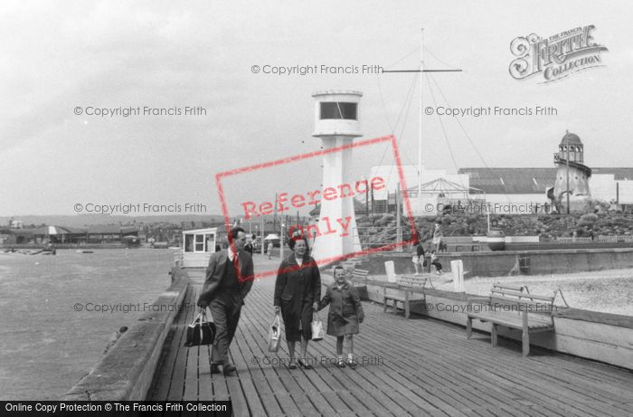 Photo of Littlehampton, A Windswept Walk c.1960