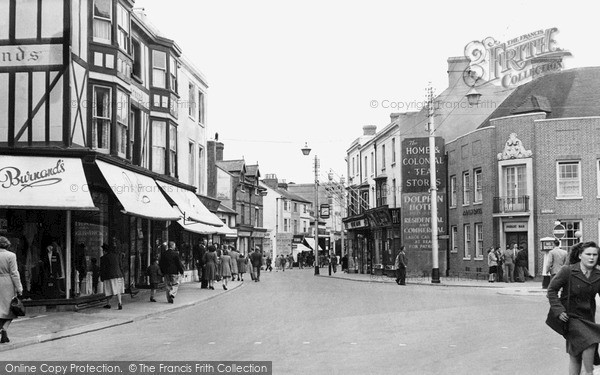 Photo of Littlehampton, High Street c.1950