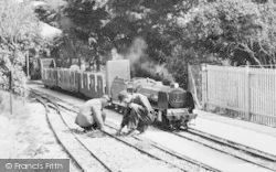 Men Fixing The Miniature Railway c.1955, Littlehampton