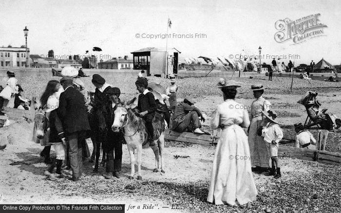 Photo of Littlehampton, Off For A Ride c.1900
