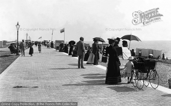 Photo of Littlehampton, Parade And Beach 1895