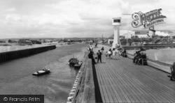 River Arun From The Pier c.1960, Littlehampton