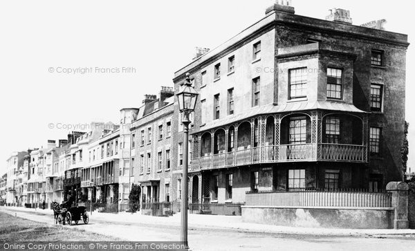 Photo of Littlehampton, South Terrace 1890