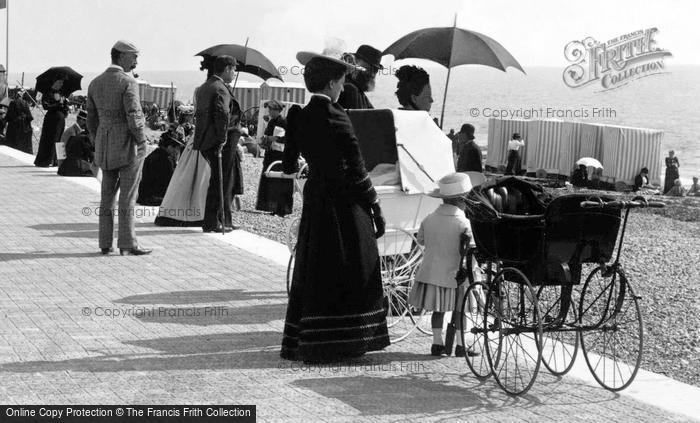 Photo of Littlehampton, Taking In The View 1895
