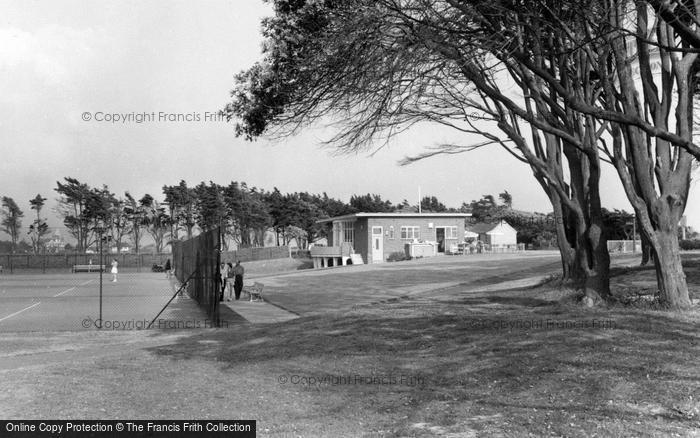 Photo of Littlehampton, Tennis Courts And Café c.1960
