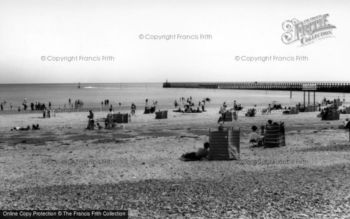 Photo of Littlehampton, The Beach c.1960
