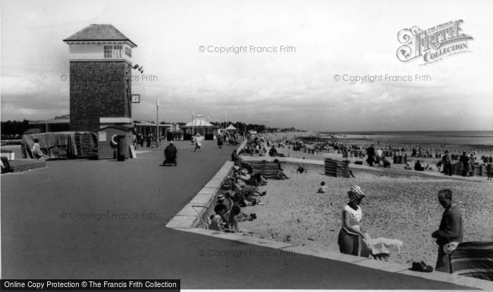 Photo of Littlehampton, The Beach c.1960