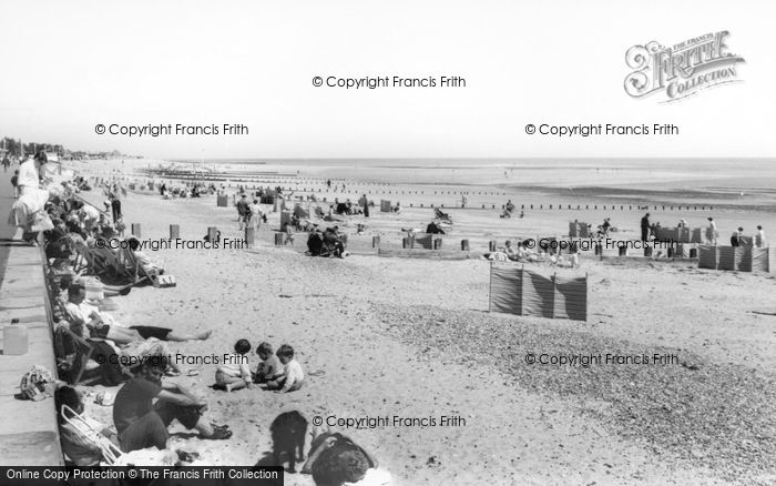 Photo of Littlehampton, The Beach c.1960