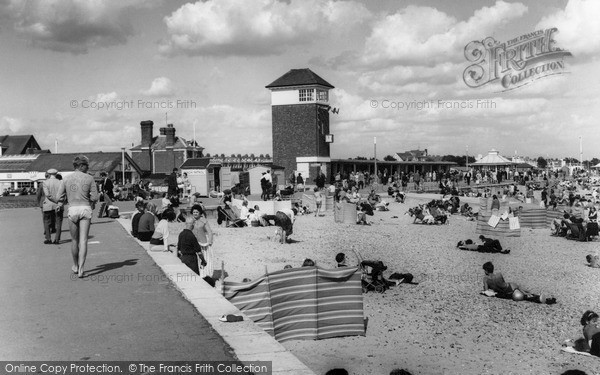 Photo of Littlehampton, The Beach c.1965