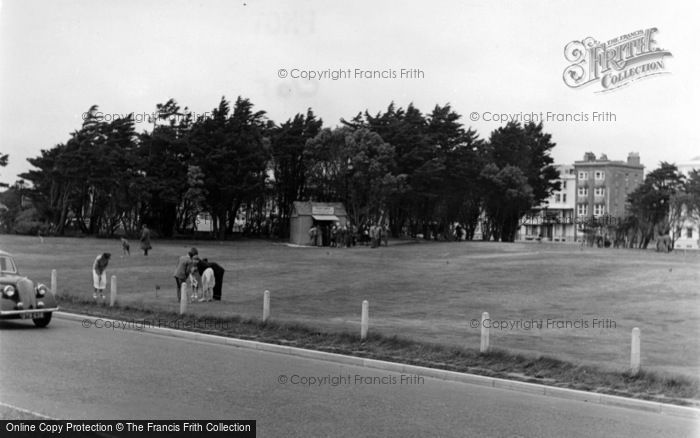 Photo of Littlehampton, The Miniature Golf Course c.1950