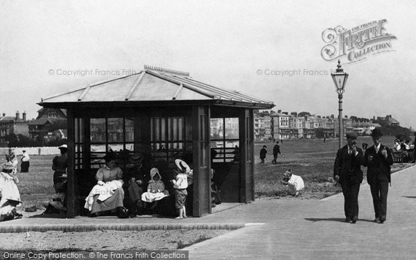 Photo of Littlehampton, The Promenade Shelter 1898