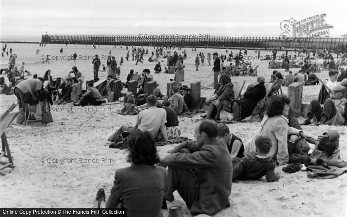 Photo of Littlehampton, The Sands c.1950