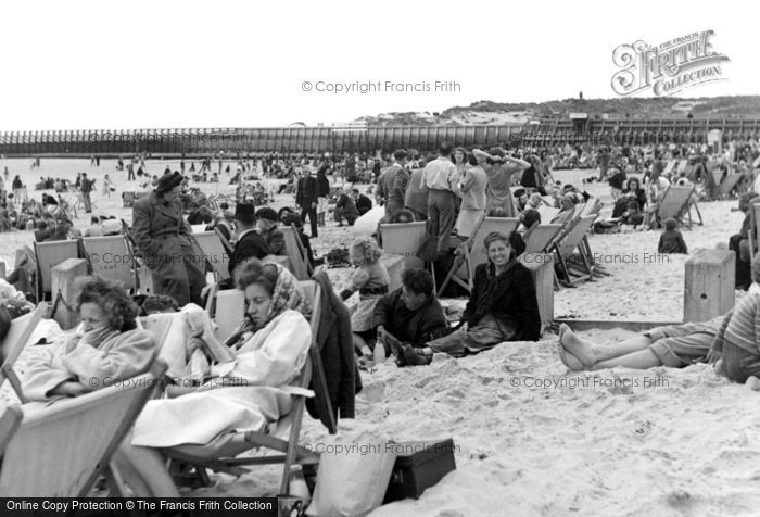 Photo of Littlehampton, The Sands c.1950