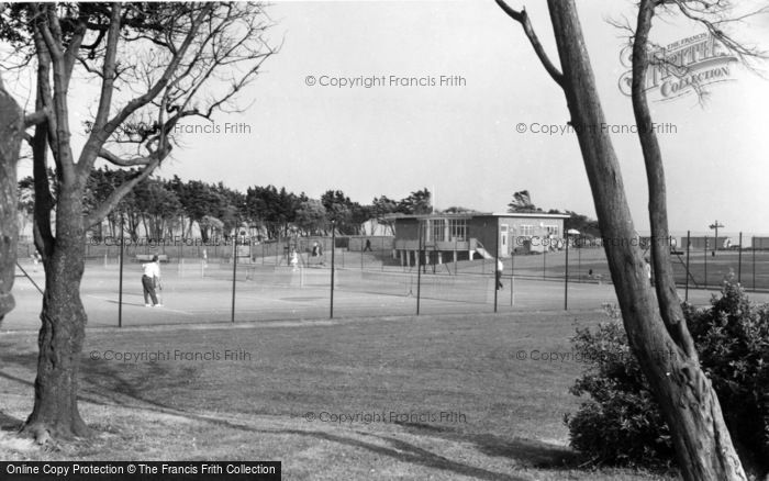 Photo of Littlehampton, The Tennis Courts c.1960