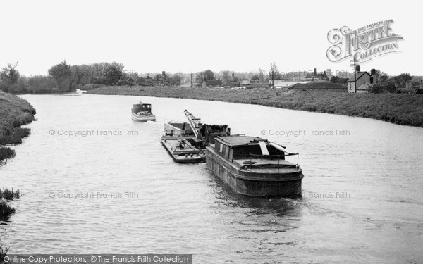 Photo of Littleport, Dredger On The River Ouse c.1955