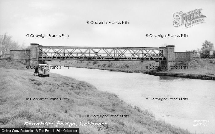 Photo of Littleport, Sandhills Bridge c.1955