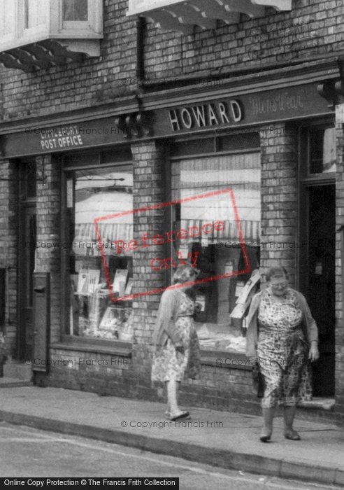 Photo of Littleport, Two Ladies By The Post Office c.1955