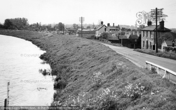 Photo of Littleport, View From The Bridge c.1955