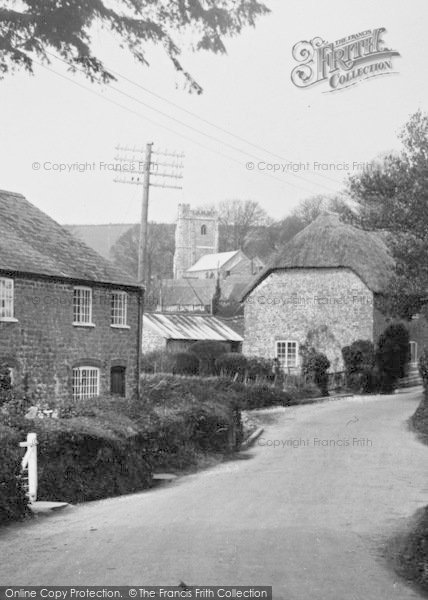 Photo of Litton Cheney, Village And St Mary's Church c.1955