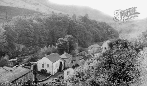 Photo of Litton Mill, Village c.1955