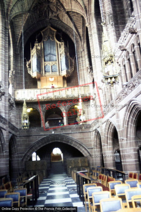 Photo of Liverpool, Cathedral Interior 1984
