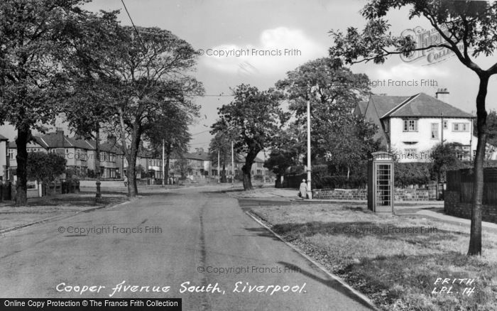 Photo of Liverpool, Cooper Avenue c.1955