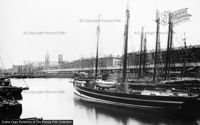 Photo of Liverpool, George's Dock c.1881