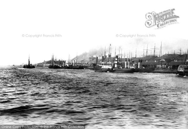 Photo of Liverpool, Landing Stages 1890