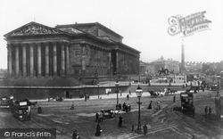 Lime Street And St George's Hall 1895, Liverpool