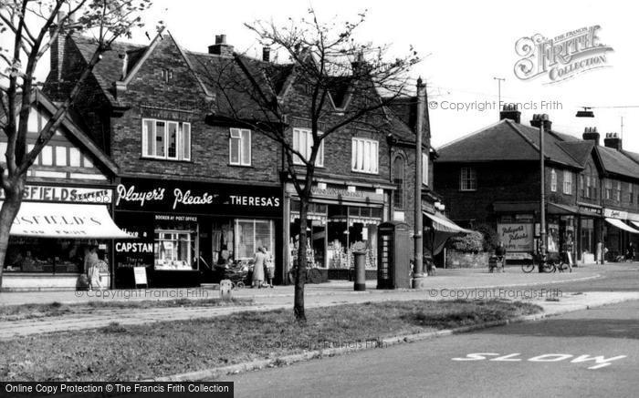 Photo of Liverpool, Shops On Booker Avenue c.1955