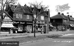Shops On Booker Avenue c.1955, Liverpool