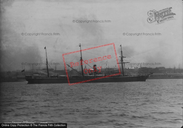 Photo of Liverpool, Ss Caspian 1890