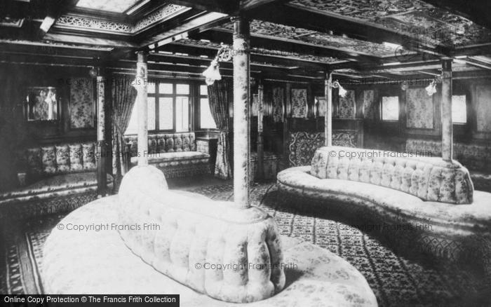 Photo of Liverpool, Ss City Of  Paris, Drawing Room 1890