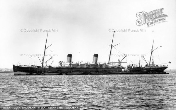 Photo of Liverpool, SS Majestic, White Star Line 1890