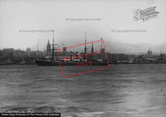 Photo of Liverpool, Ss Peruvian, Allan Line 1890
