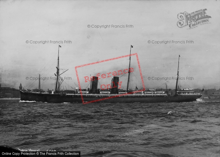 Photo of Liverpool, Ss Umbria, Cunard 1890