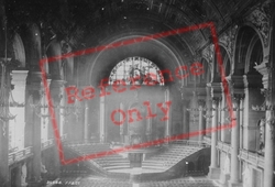 St George's Hall Interior 1895, Liverpool