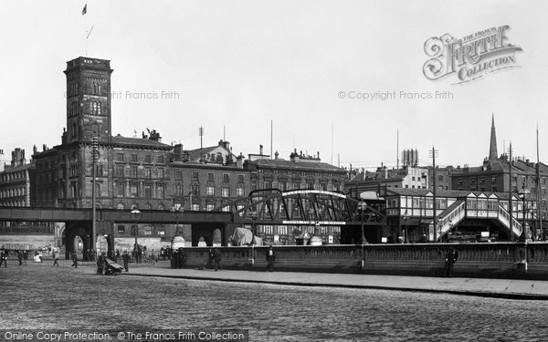 Photo of Liverpool, The Overhead Railway 1895
