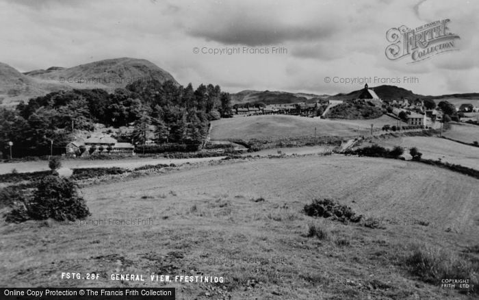 Photo of Llan Ffestiniog, General View c.1955