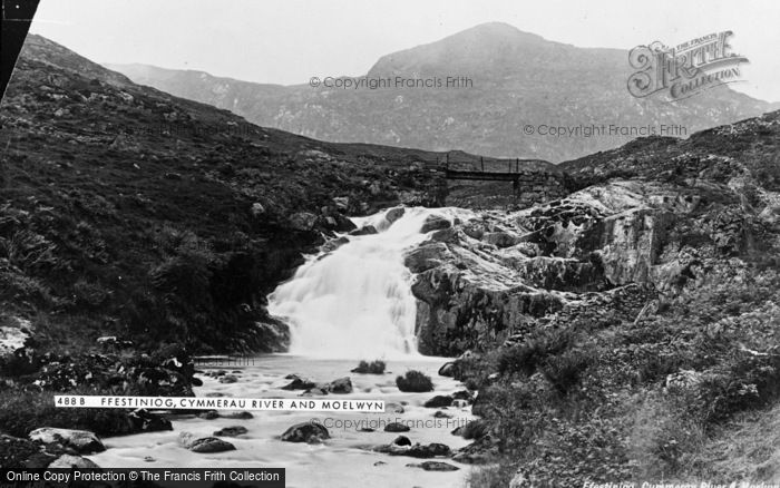 Photo of Llan Ffestiniog, Rhaeadr Cymerau And Moelwyn c.1900