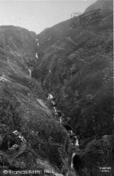 Rhaeadr Y Cwm Falls 1930, Llan Ffestiniog