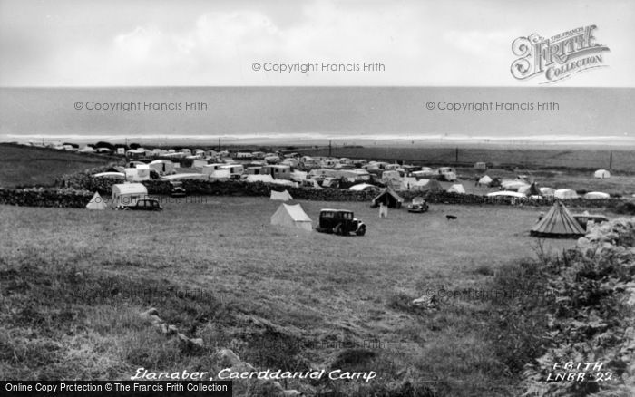 Photo of Llanaber, Caerddaniel Camp c.1950