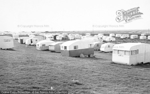 Photo of Llanaber, Caerddaniel Caravan Park c.1955
