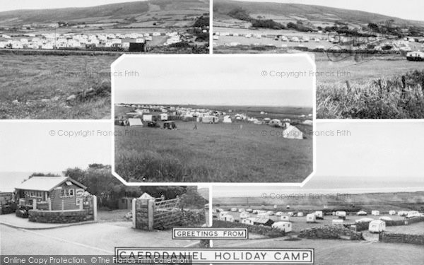 Photo of Llanaber, Caerddaniel Holiday Camp Composite c.1955