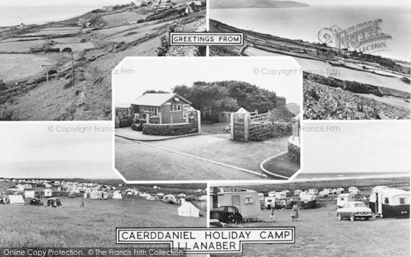 Photo of Llanaber, Caerddaniel Holiday Camp Composite c.1955