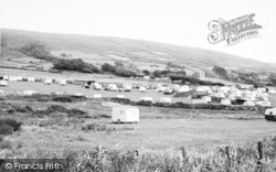 Caerddaniel Holiday Camping Site c.1955, Llanaber