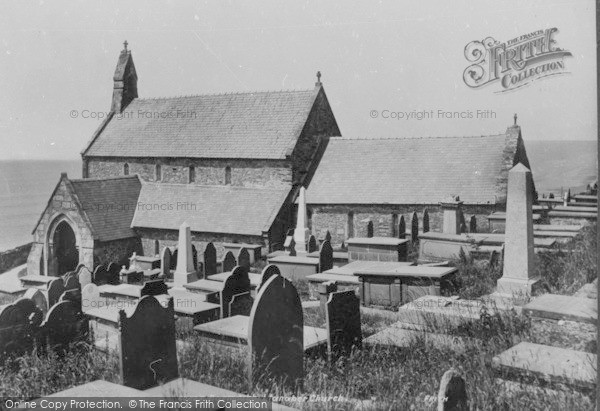 Photo of Llanaber, Church 1908