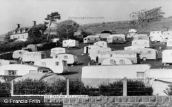 Hendre Coed Caravan Site c.1960, Llanaber
