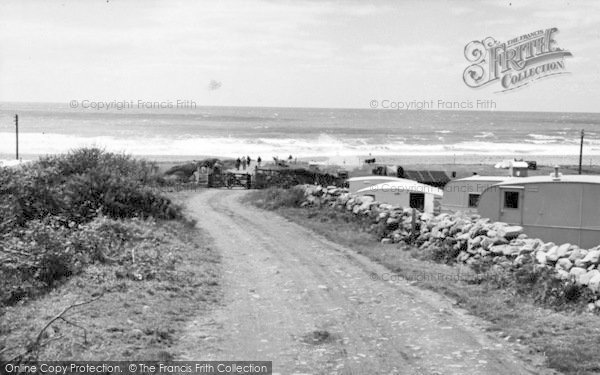 Photo of Llanaber, Road To The Beach, Tyddyn Y Nant Camping Site c.1955