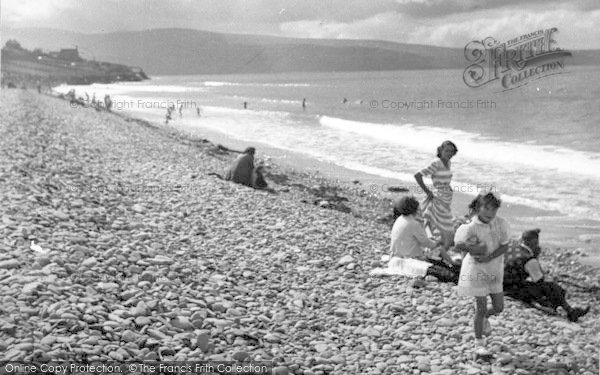 Photo of Llanaber, The Beach c.1955